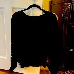 Gap size small black blouse